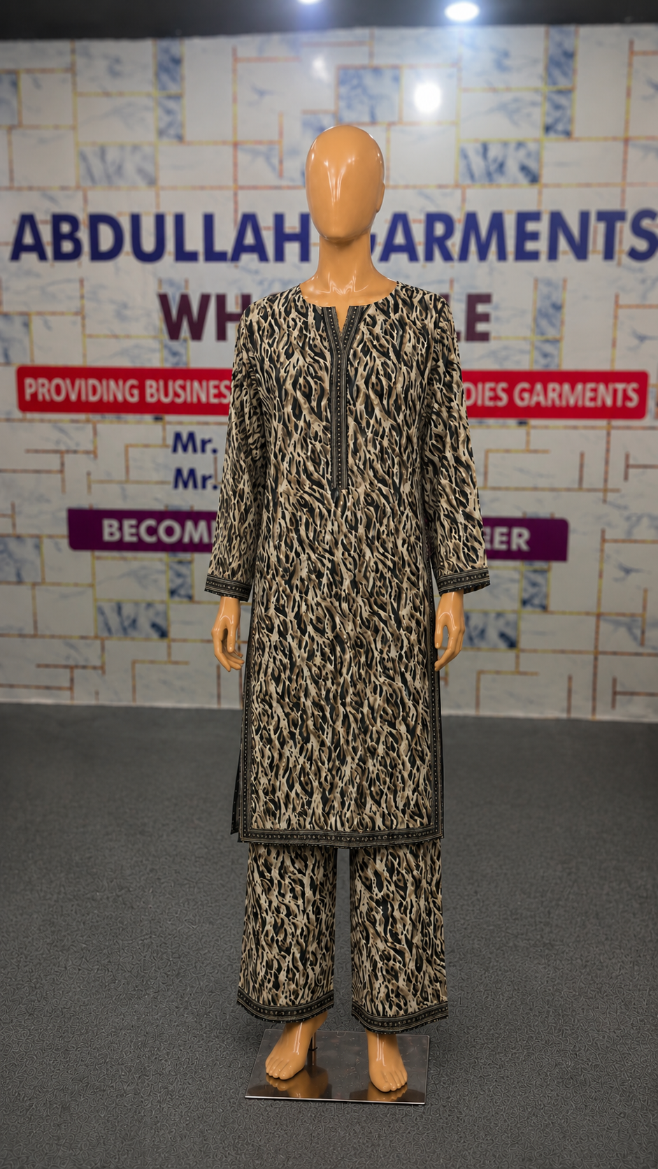 Bin Saeed 2Pc Printed Lawn – S/M/L Size Set (Wholesale Box)
