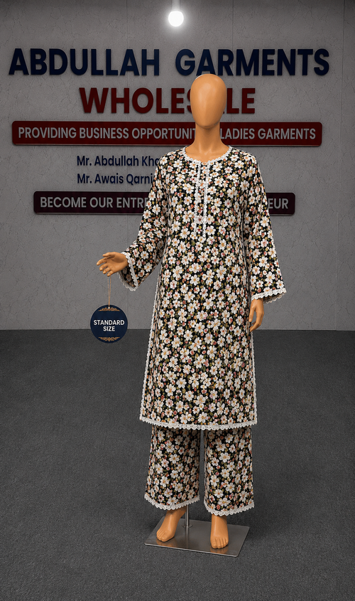Bin Saeed 2Pc Printed Lawn – Wholesale Box (10 Pieces)