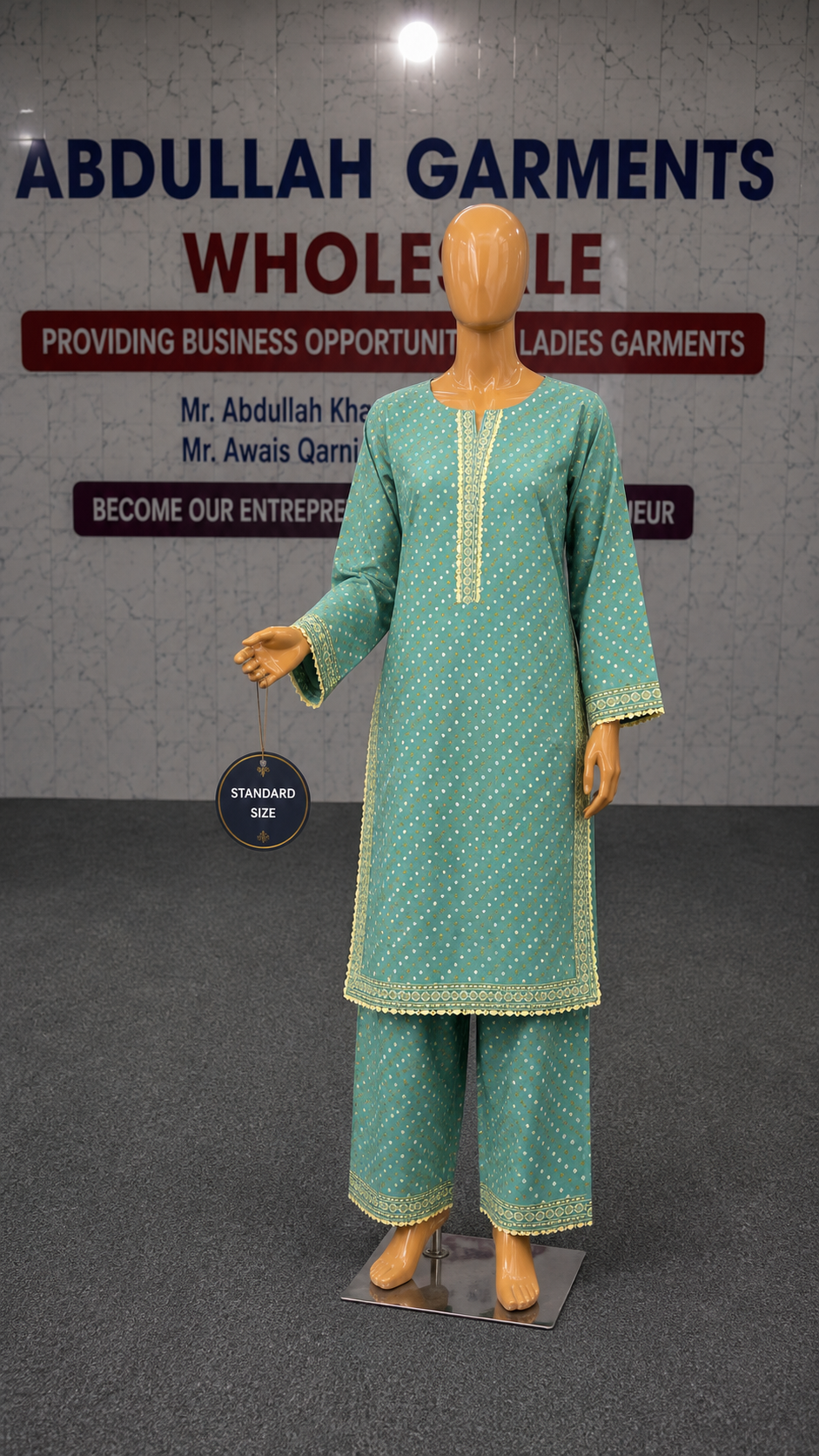 Bin Saeed 2Pc Printed Lawn – Wholesale Box (10 Pieces)