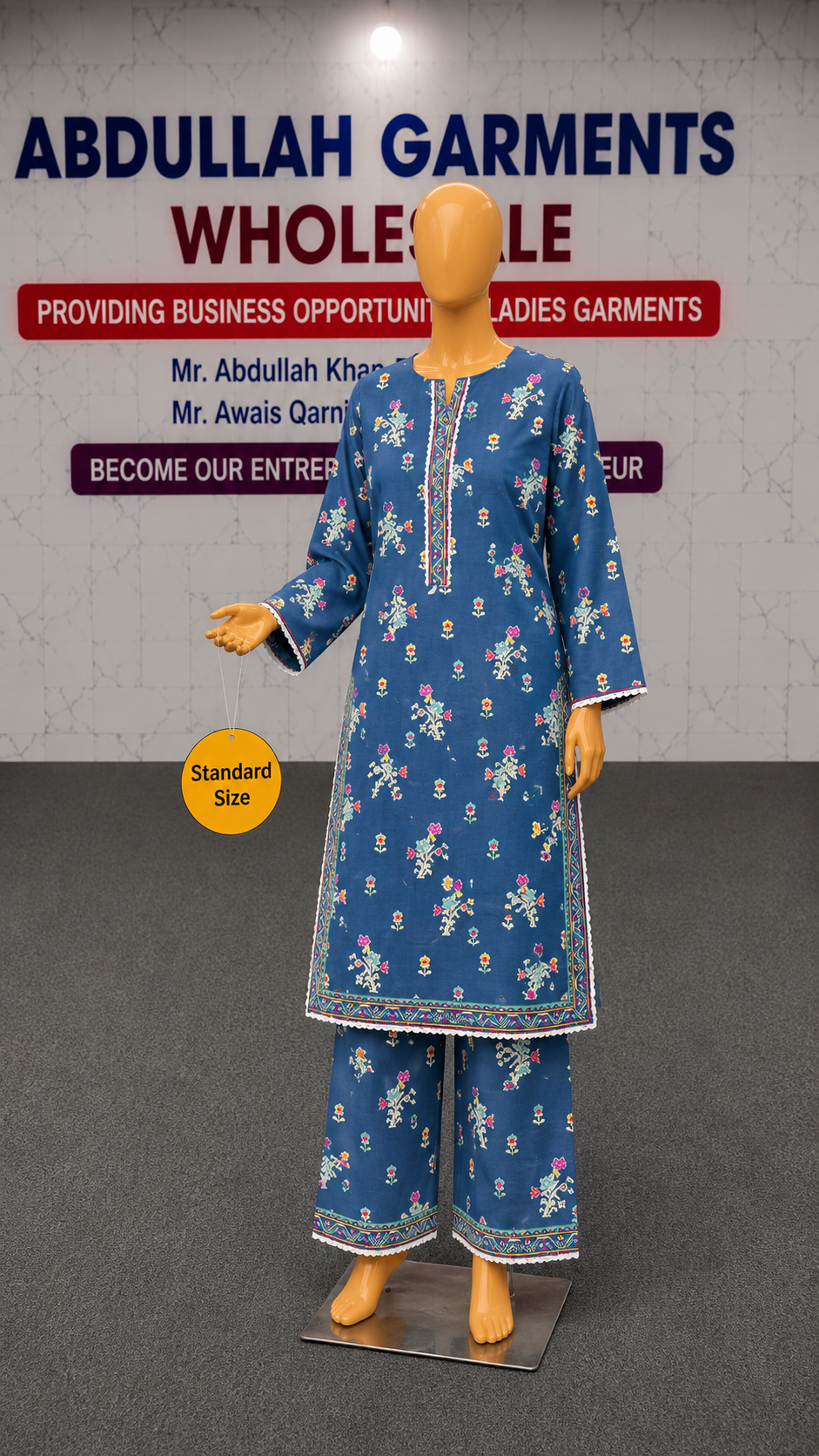Bin Saeed 2Pc Printed Lawn – Wholesale Box (10 Pieces)